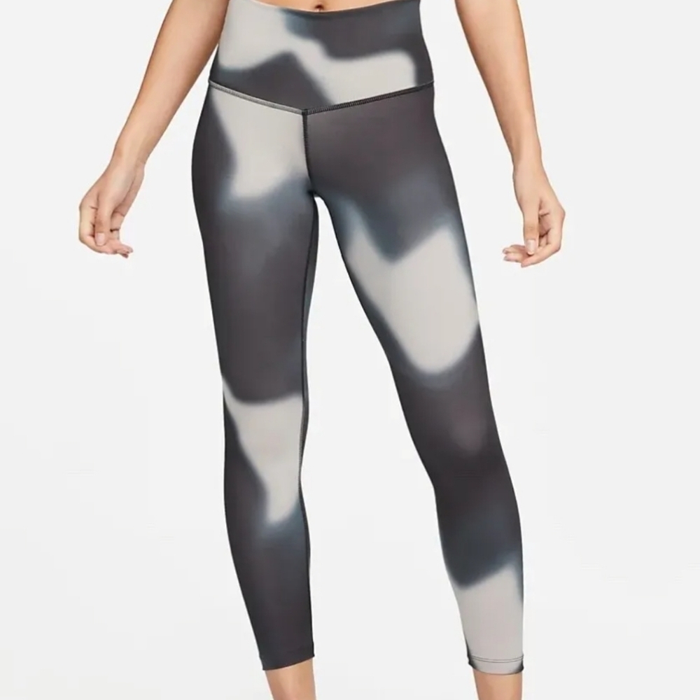 Nike Yoga Dri-FIT Women's 7/8 High-Rise Gradient-Dye Leggings DM7015-070 Size XS - Picture 1 of 6